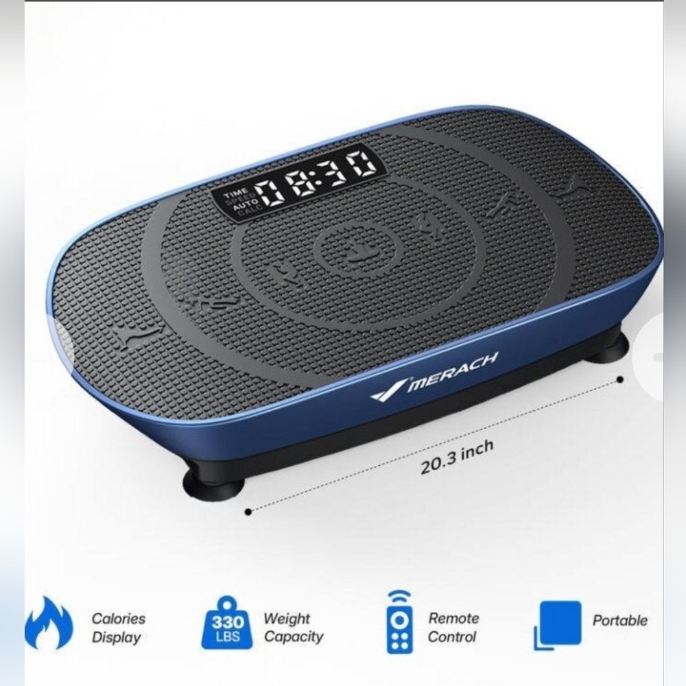 Blue Vibration Plate